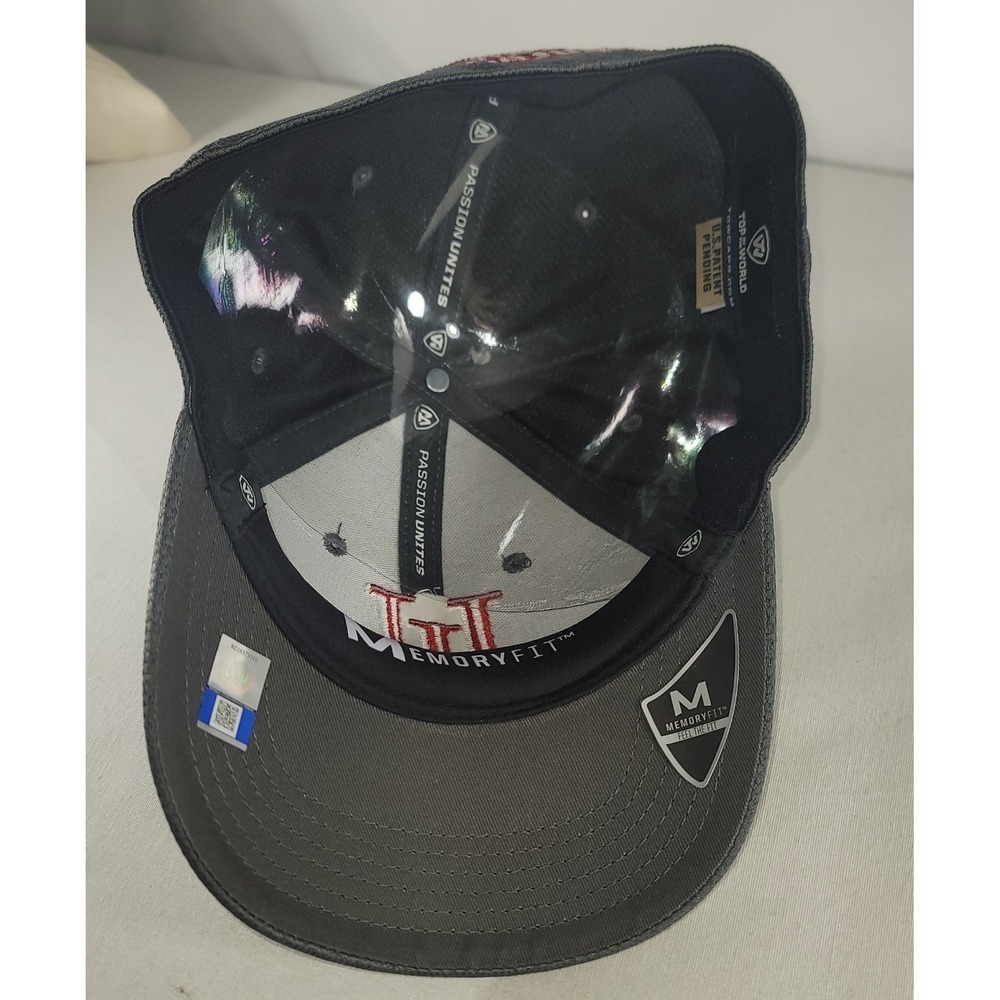 Top Of The World UL Lafayette Ragin Cajuns Memory Fit Fitted Ballcap Hat OSFM - Picture 6 of 6